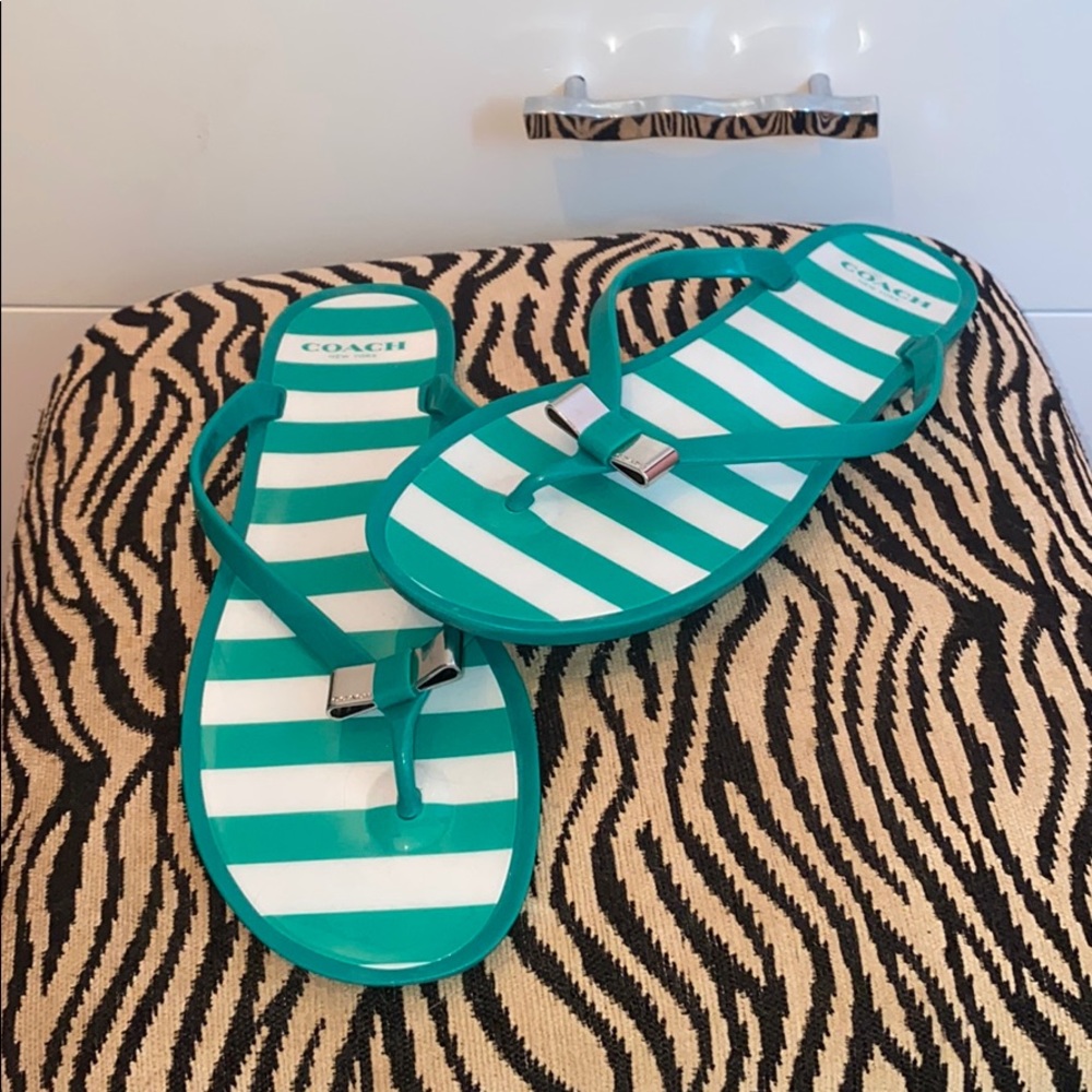 Coach Flip Flops